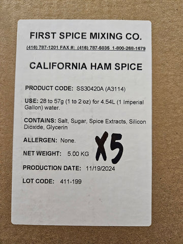 California Ham Spice 5kg-First Spice