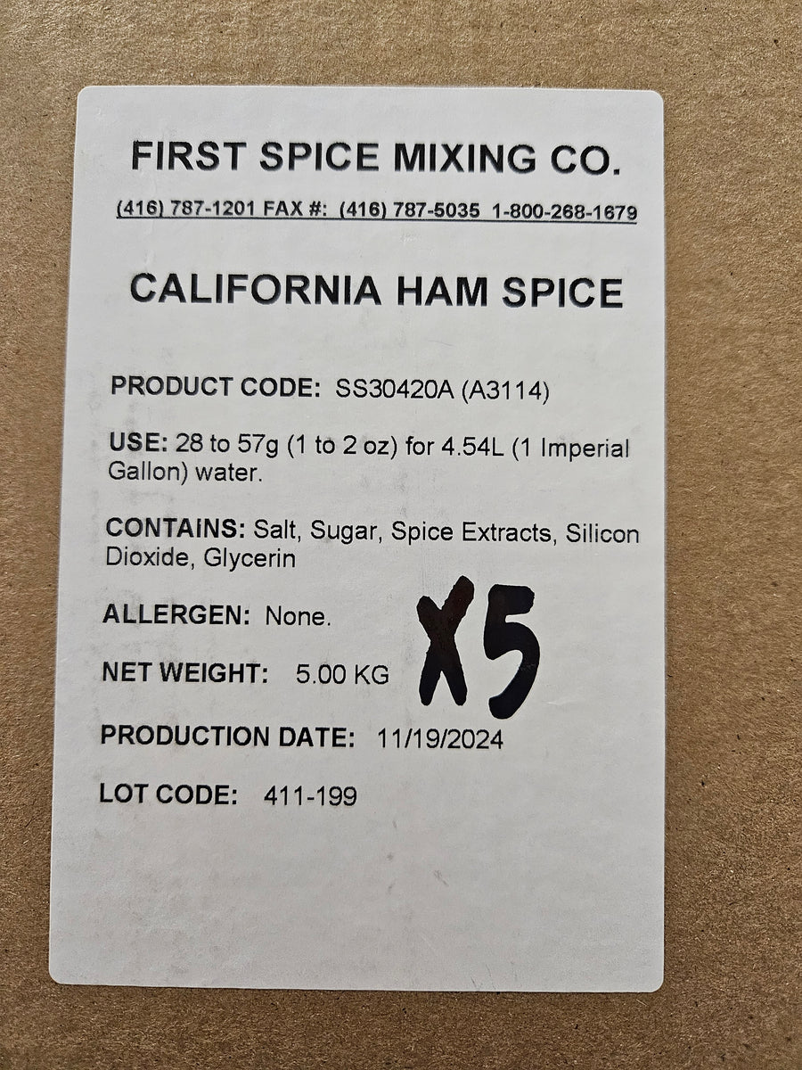 California Ham Spice 5kg-First Spice